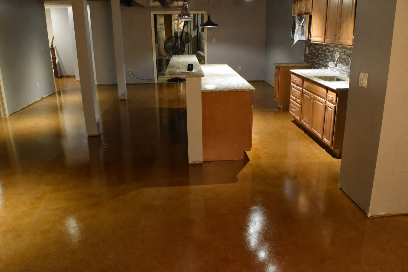 Stained Concrete Flooring